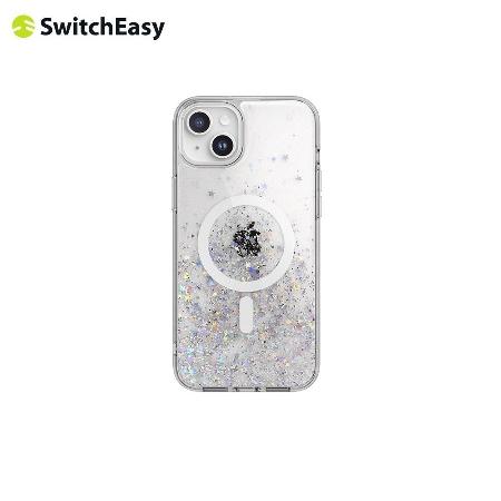 SwitchEasy Starfield M iPhone 15 Plus 6.7吋 磁吸星砂防摔保護殼✿80D024